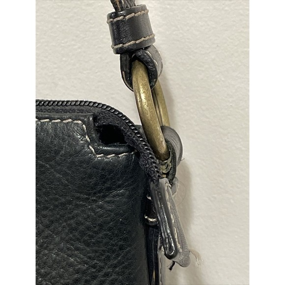 Fossil 75082 Genuine Leather Purse Pebbled Leather Shoulder Bag - Picture 6 of 16